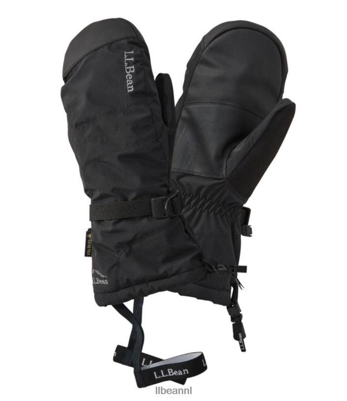 L.L.Bean Heren Gore-tex primaloft skiwanten zwart accessoires VT064796