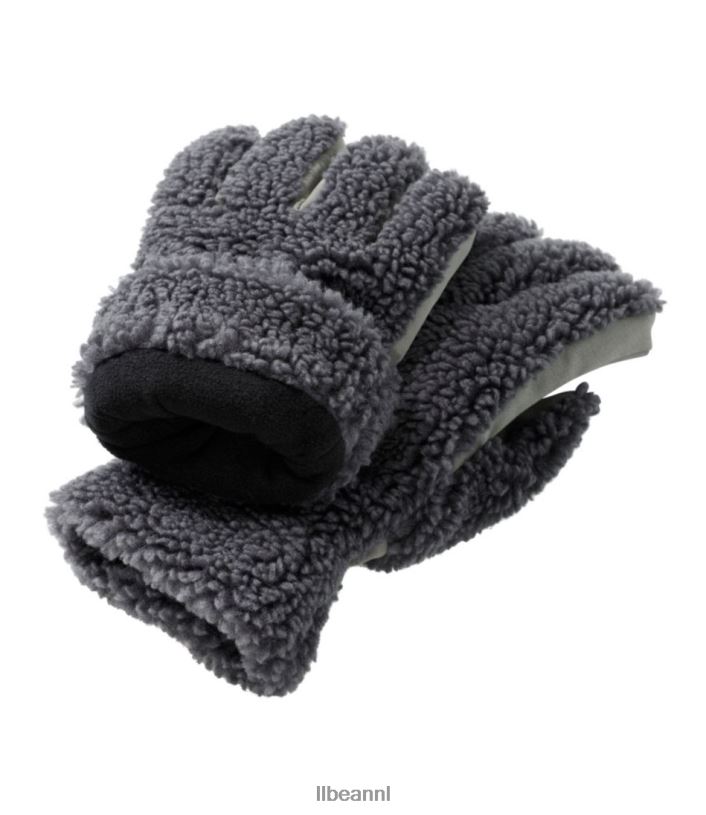 L.L.Bean Heren Handschoenen van bergstapelfleece legering grijs accessoires VT0646652
