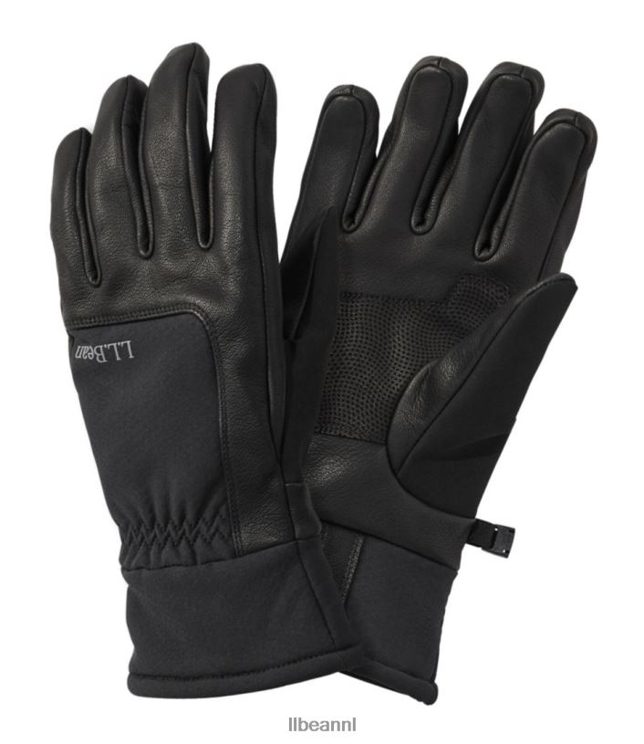 L.L.Bean Heren geïsoleerde werkhandschoenen zwart accessoires VT0643031