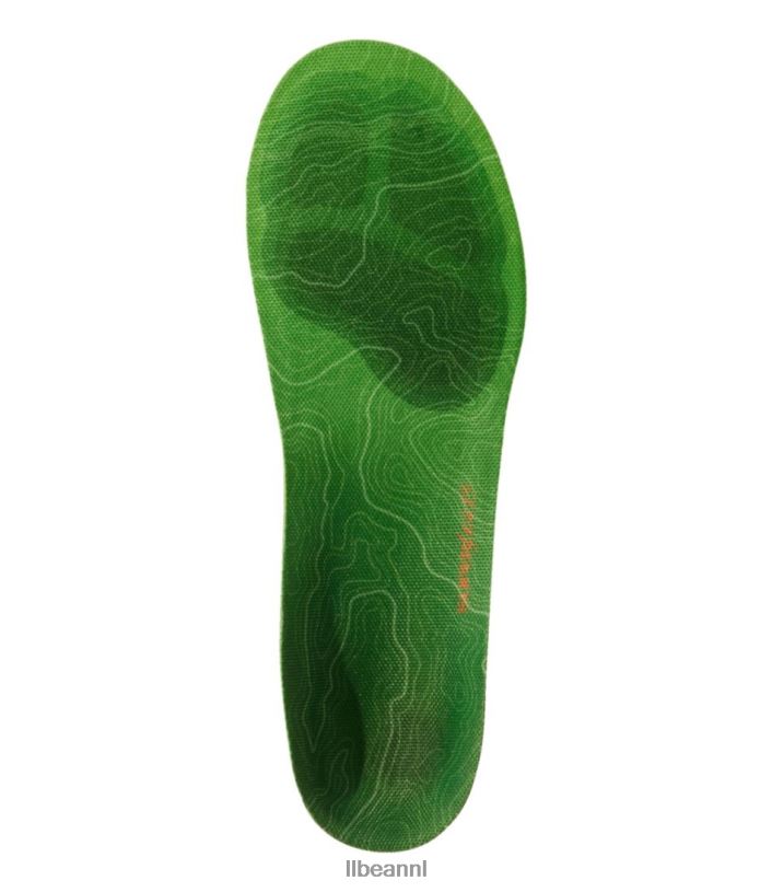 L.L.Bean Heren superfeet baanbrekende comfort inlegzolen groente accessoires VT0641168
