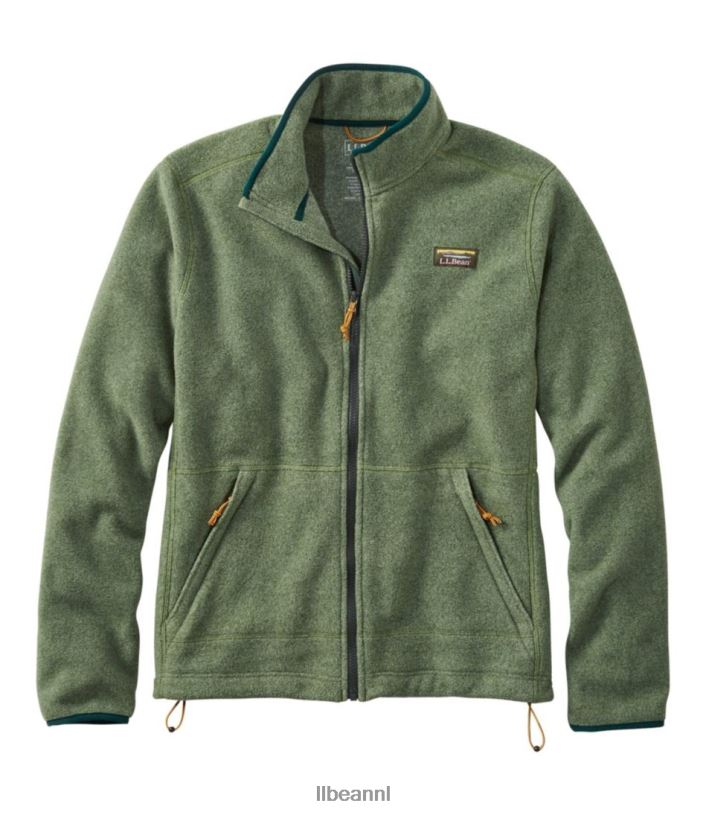 L.L.Bean Heren Klassiek bergfleecejack regenwoud bovenkleding VT0646988