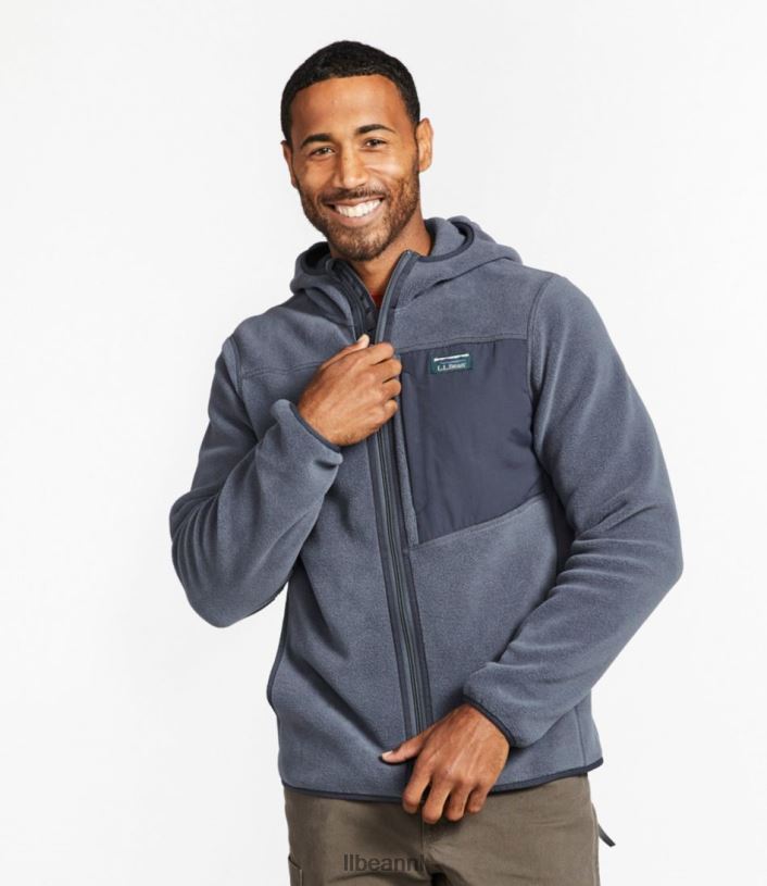 L.L.Bean Heren Klassieke bergfleece hoodie indigo inkt bovenkleding VT0643388