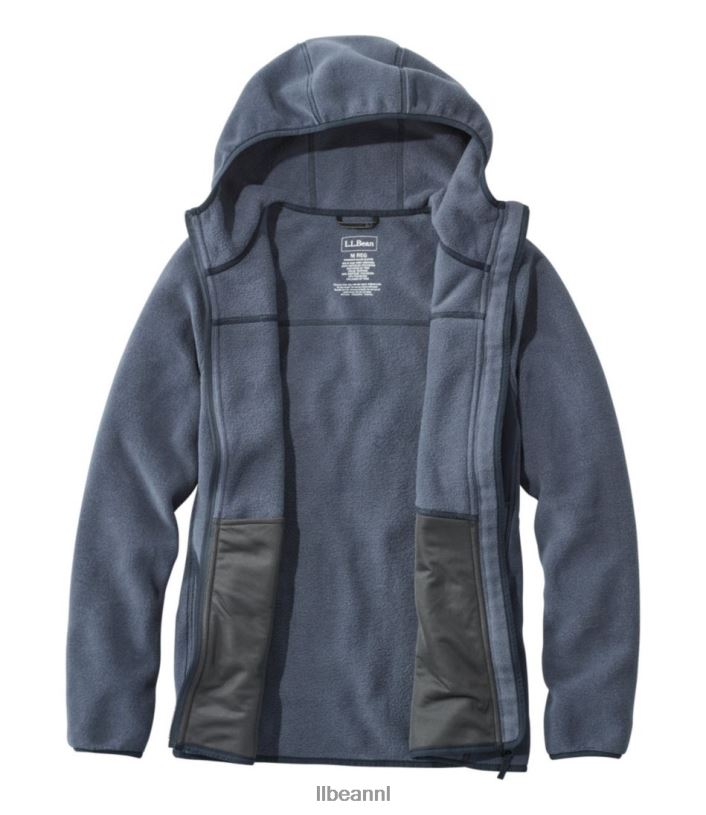 L.L.Bean Heren Klassieke bergfleece hoodie indigo inkt bovenkleding VT0643388