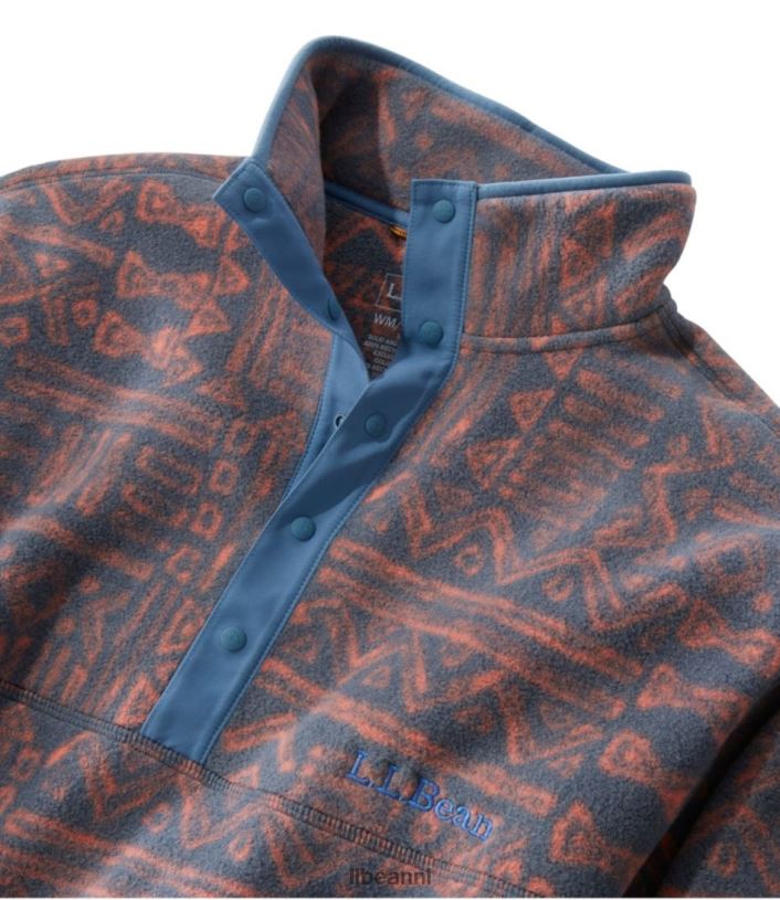 L.L.Bean Heren klassieke fleecetrui sintel geo bovenkleding VT064868