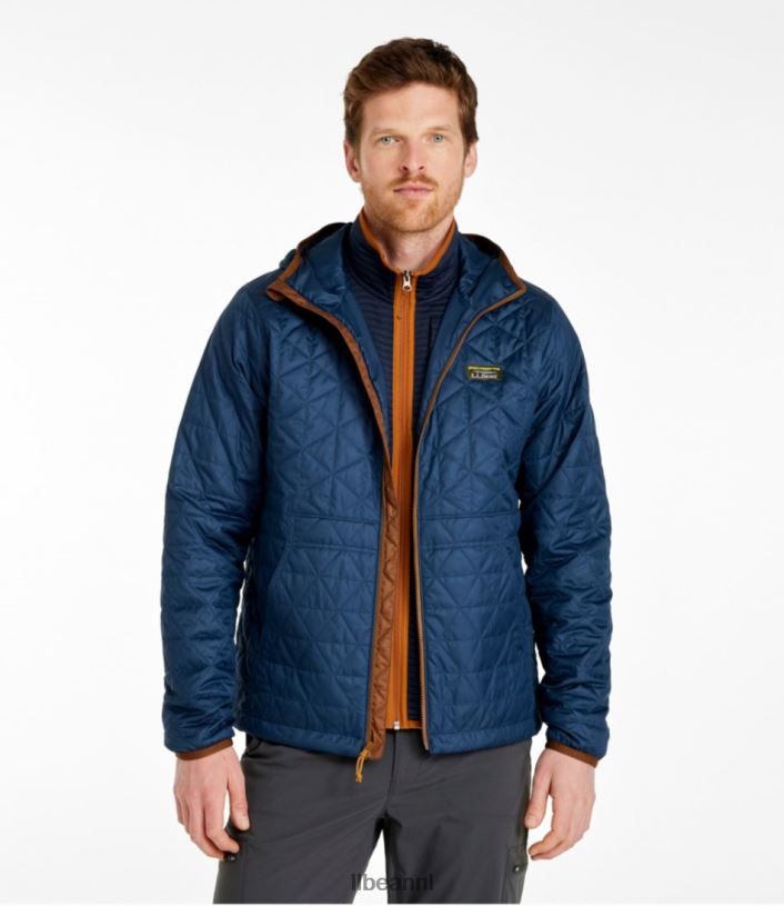 L.L.Bean Heren Katahdin geïsoleerde hoodie zwart bovenkleding VT0643037
