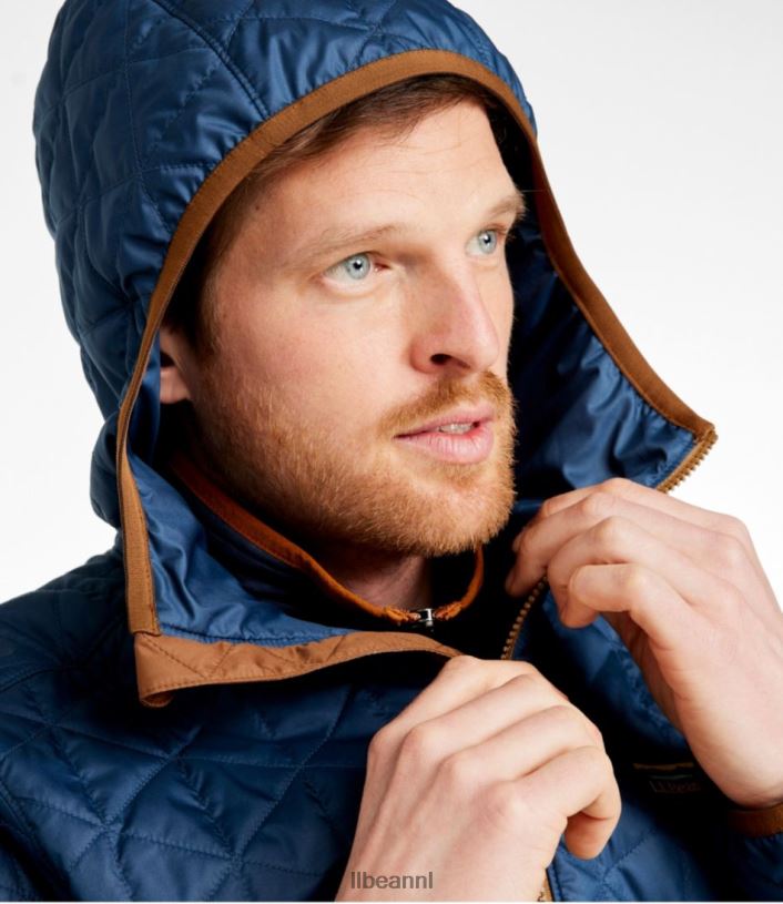 L.L.Bean Heren Katahdin geïsoleerde hoodie zwart bovenkleding VT0643037