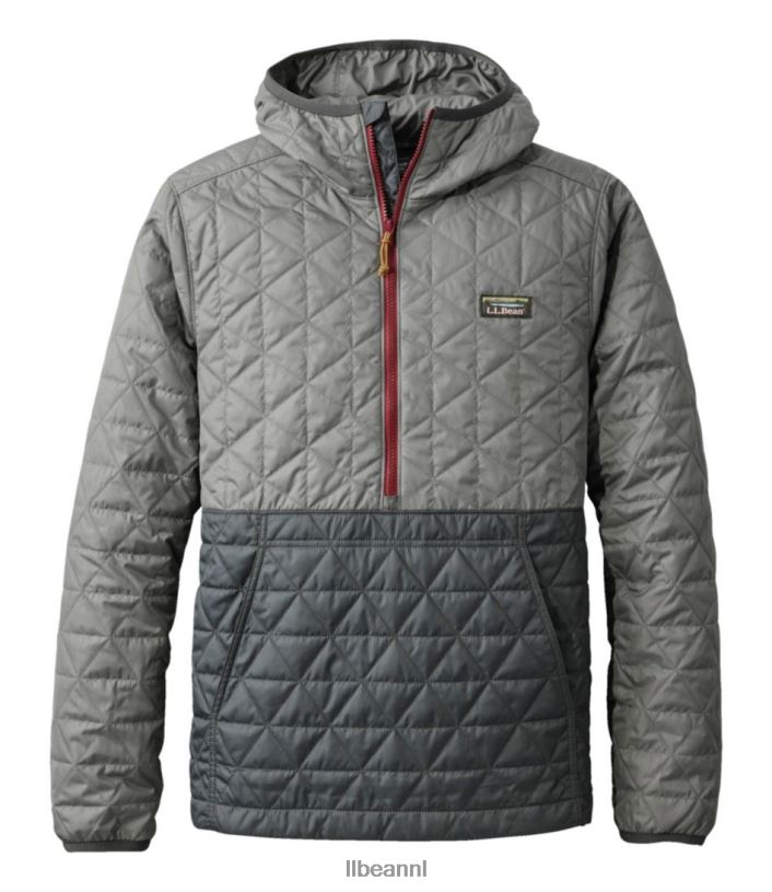 L.L.Bean Heren katahdin geïsoleerde trui grafiet/schaliegrijs bovenkleding VT064622