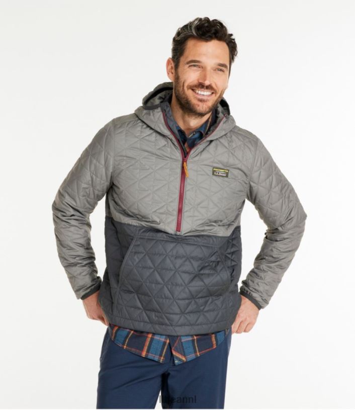 L.L.Bean Heren katahdin geïsoleerde trui grafiet/schaliegrijs bovenkleding VT064622