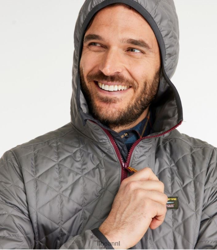 L.L.Bean Heren katahdin geïsoleerde trui grafiet/schaliegrijs bovenkleding VT064622