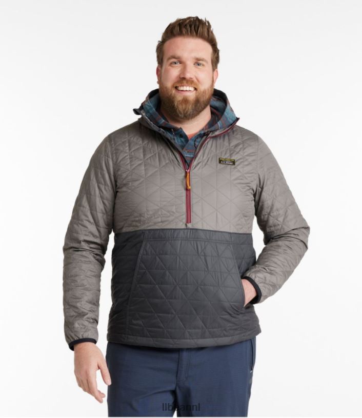 L.L.Bean Heren katahdin geïsoleerde trui grafiet/schaliegrijs bovenkleding VT064622