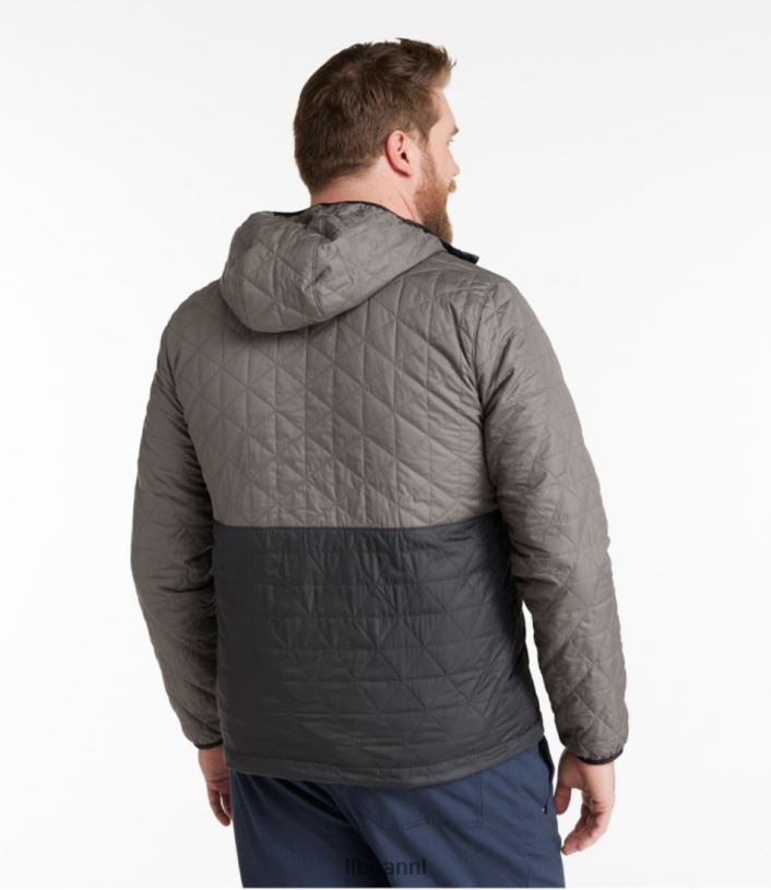 L.L.Bean Heren katahdin geïsoleerde trui grafiet/schaliegrijs bovenkleding VT064622