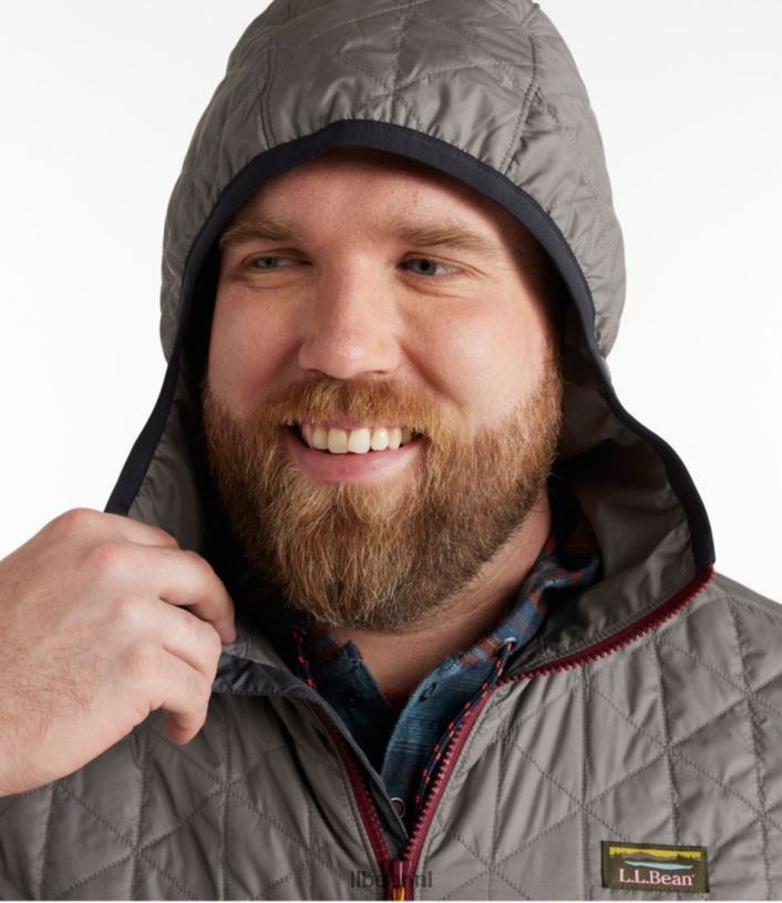 L.L.Bean Heren katahdin geïsoleerde trui grafiet/schaliegrijs bovenkleding VT064622