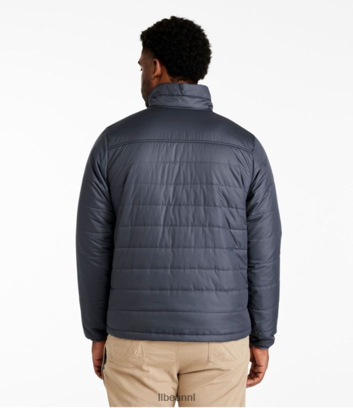 L.L.Bean Heren klassiek bergjasje met puffer staalgrijs bovenkleding VT0646676