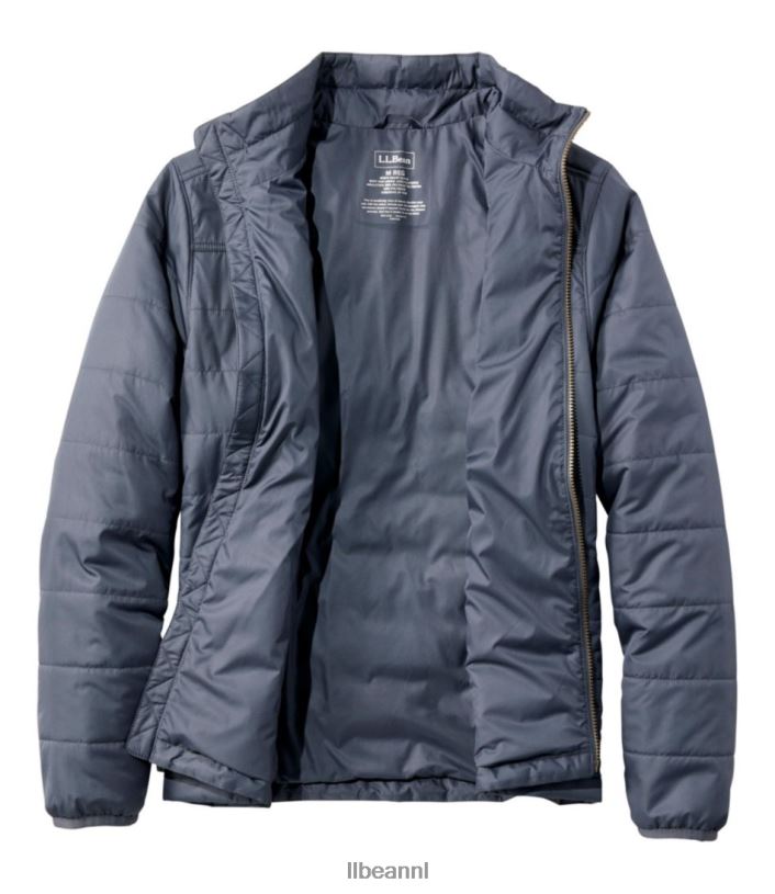 L.L.Bean Heren klassiek bergjasje met puffer staalgrijs bovenkleding VT0646676