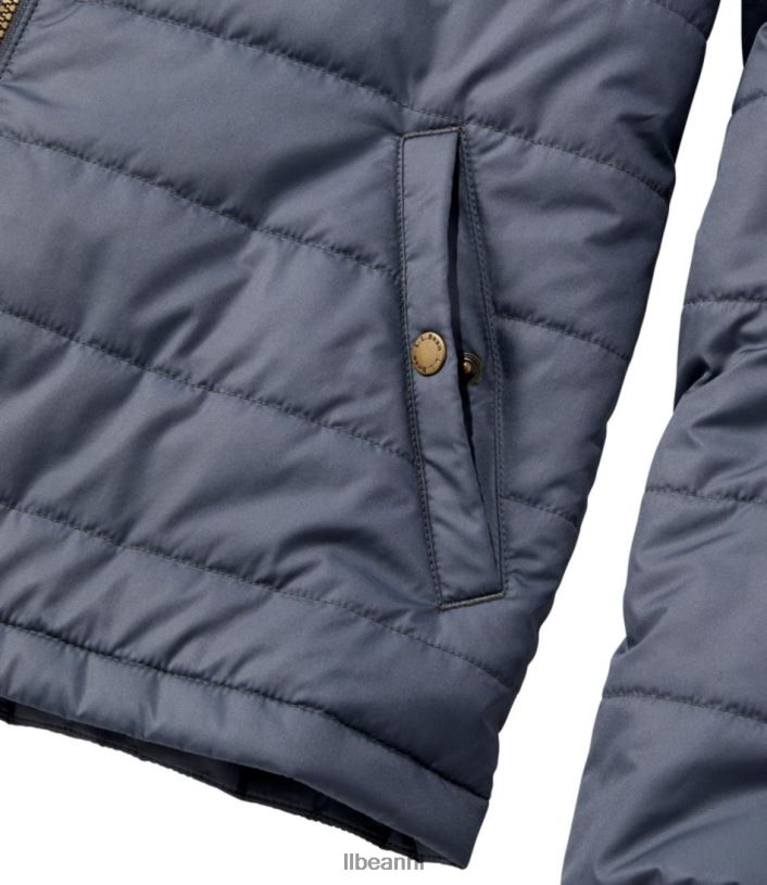 L.L.Bean Heren klassiek bergjasje met puffer staalgrijs bovenkleding VT0646676