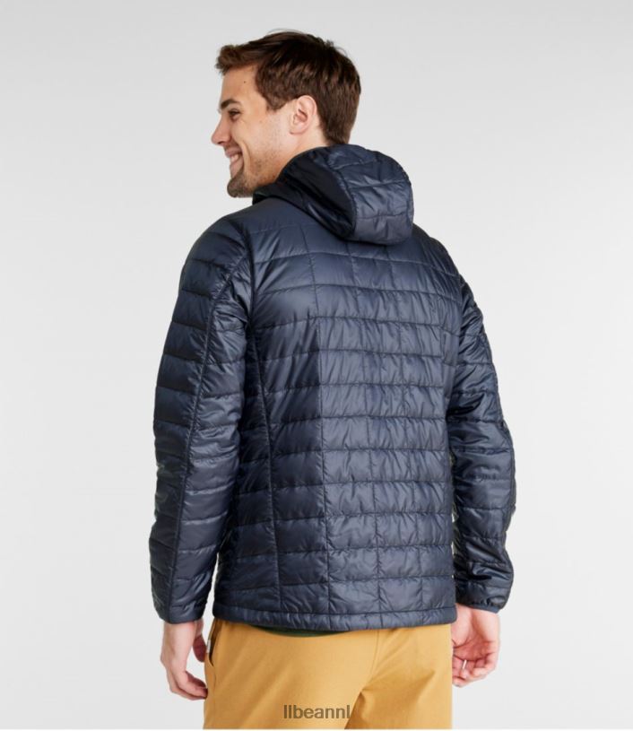 L.L.Bean Heren primaloft packaway jack met capuchon levendig rood bovenkleding VT0646610