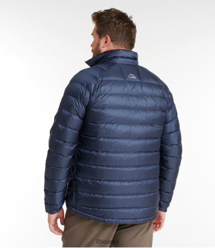 L.L.Bean Heren ultralicht 850 donsjack levendig rood bovenkleding VT0647018