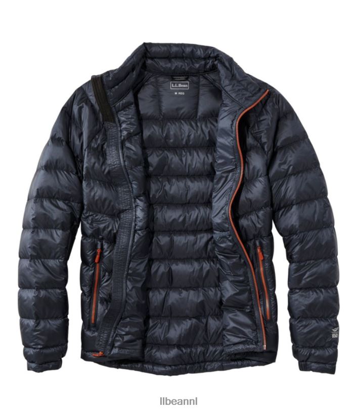 L.L.Bean Heren ultralicht 850 donsjack levendig rood bovenkleding VT0647018