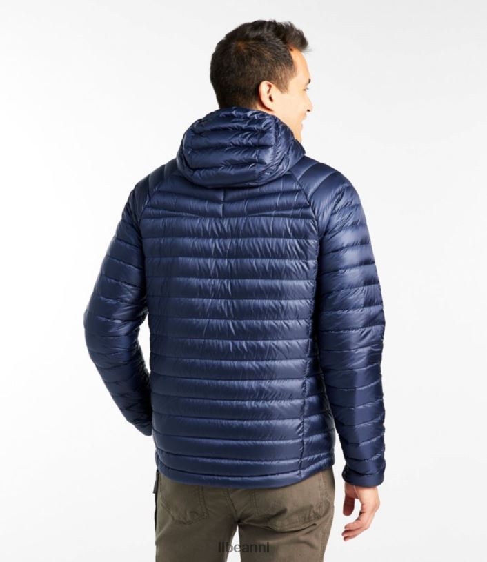 L.L.Bean Heren ultralicht 850 donsjack met capuchon regenwoud bovenkleding VT0644975
