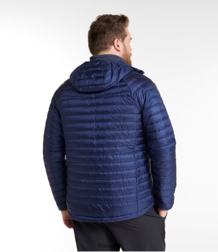 L.L.Bean Heren ultralicht 850 donsjack met capuchon regenwoud bovenkleding VT0644975