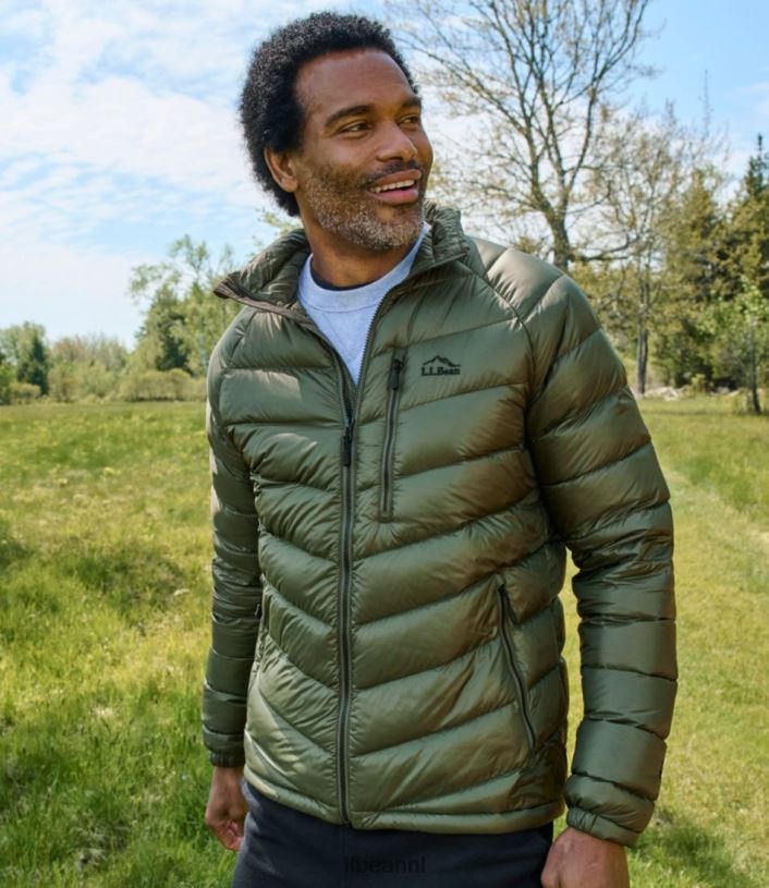 L.L.Bean Heren ultralicht 850 donsjack zwart bovenkleding VT0646613