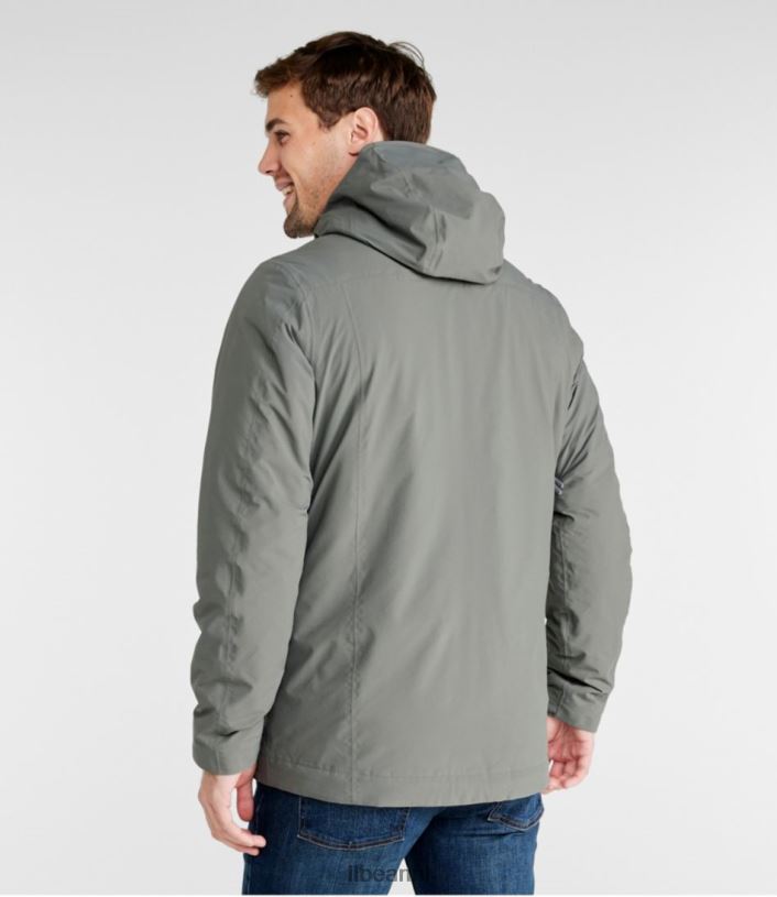 L.L.Bean Heren waterdichte primaloft packaway-jas zwart bovenkleding VT0645122