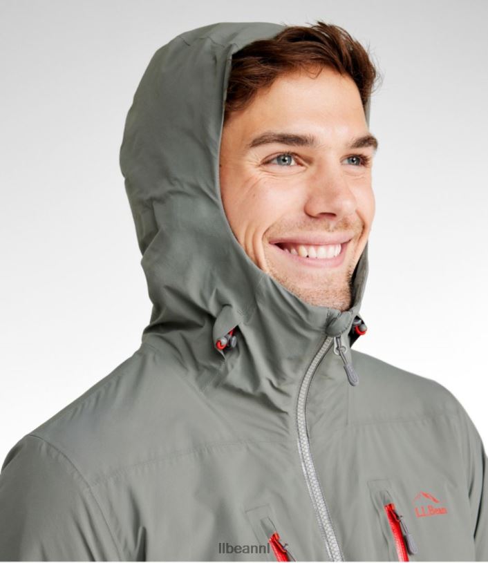 L.L.Bean Heren waterdichte primaloft packaway-jas zwart bovenkleding VT0645122