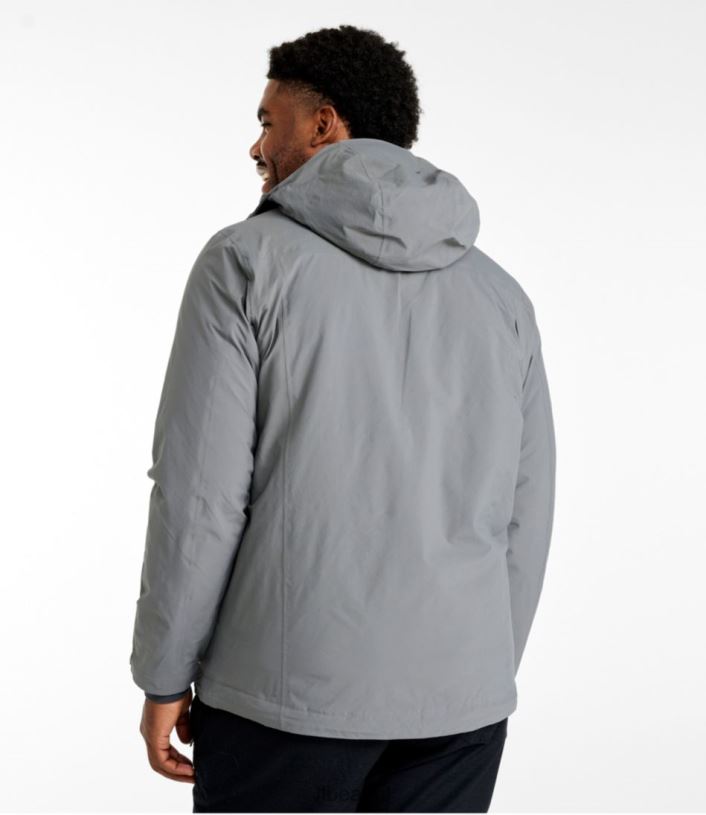 L.L.Bean Heren waterdichte primaloft packaway-jas zwart bovenkleding VT0645122