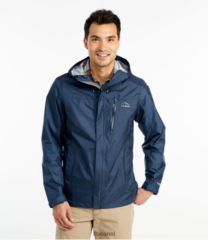 L.L.Bean Heren Trail-model regenjas amber oranje bovenkleding VT0646937
