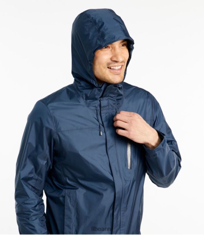 L.L.Bean Heren Trail-model regenjas amber oranje bovenkleding VT0646937