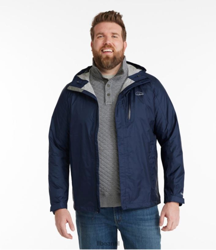 L.L.Bean Heren Trail-model regenjas amber oranje bovenkleding VT0646937