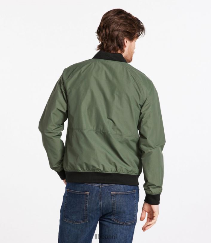 L.L.Bean Heren Bomberjack voor 3 seizoenen licht mahonie bovenkleding VT0645863