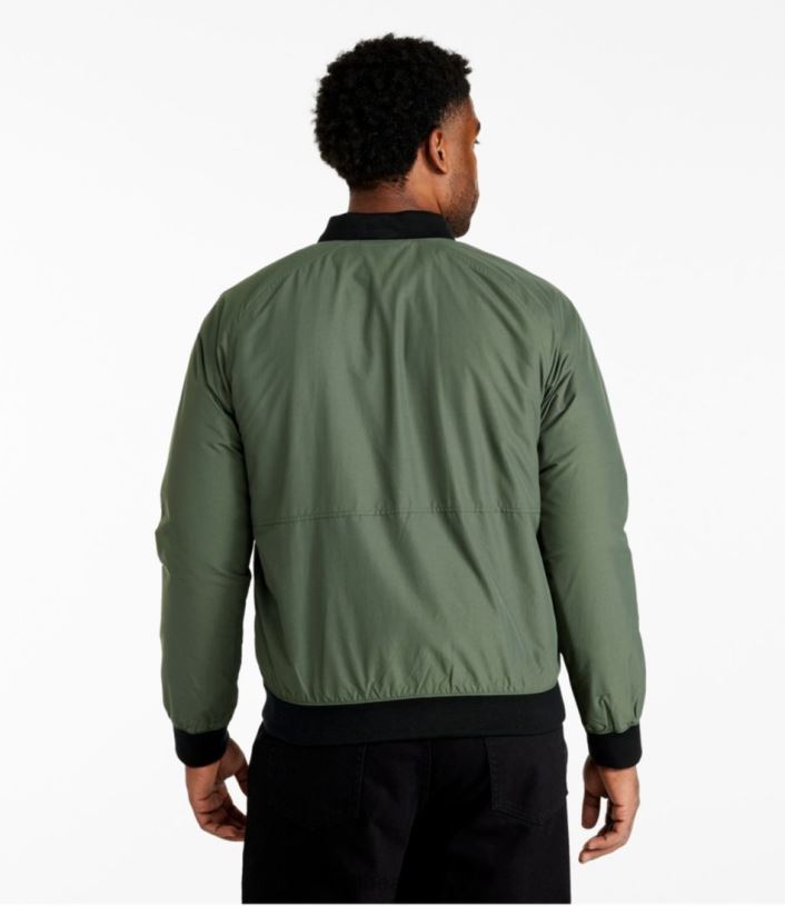 L.L.Bean Heren Bomberjack voor 3 seizoenen licht mahonie bovenkleding VT0645863