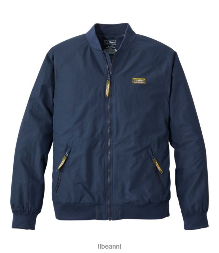 L.L.Bean Heren Bomberjack voor 3 seizoenen nautische marine bovenkleding VT064361