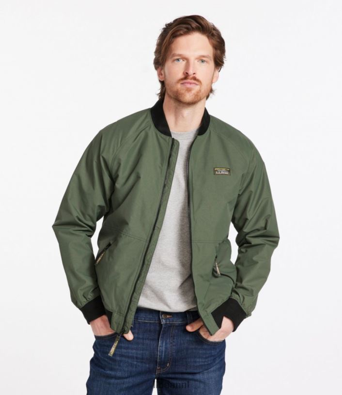 L.L.Bean Heren Bomberjack voor 3 seizoenen tijm bovenkleding VT0643244