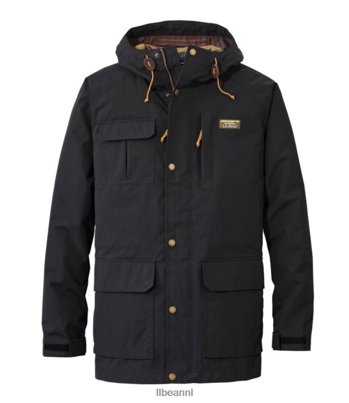 L.L.Bean Heren Klassiek waterbestendig bergjack zwart bovenkleding VT0645941