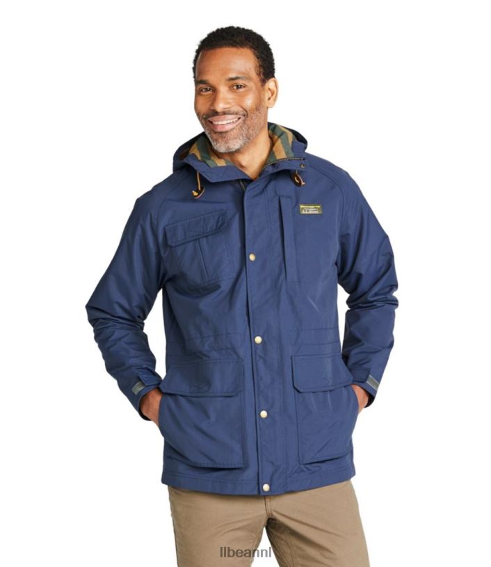 L.L.Bean Heren Klassiek waterbestendig bergjack zwart bovenkleding VT0645941