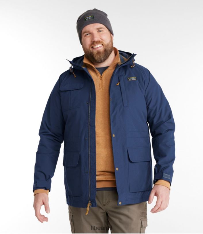 L.L.Bean Heren Klassiek waterbestendig bergjack zwart bovenkleding VT0645941