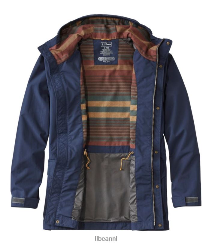 L.L.Bean Heren Klassiek waterbestendig bergjack zwart bovenkleding VT0645941