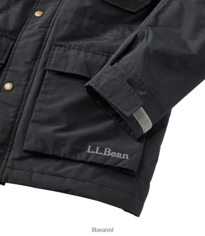 L.L.Bean Heren originele baxter staatsparka \'82 zwarte woud groen bovenkleding VT0644984