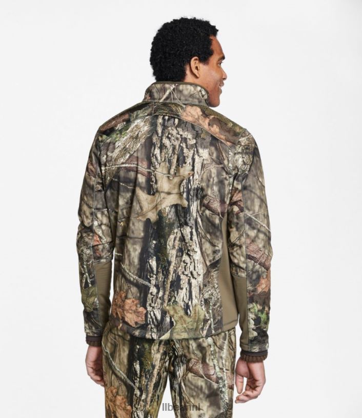 L.L.Bean Heren Ridge Runner softshell jachtjack bemost eiken land dna uitrusting voor buiten VT064943