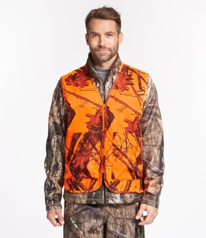 L.L.Bean Heren Veiligheidsvest voor de jacht op groot wild bemoste eiken bles uitrusting voor buiten VT0642146