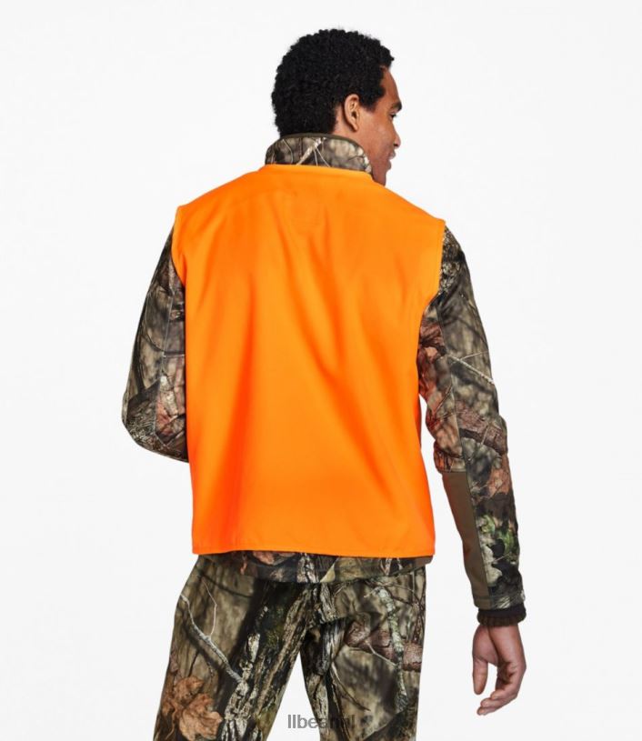 L.L.Bean Heren Veiligheidsvest voor de jacht op groot wild jager oranje uitrusting voor buiten VT0641909