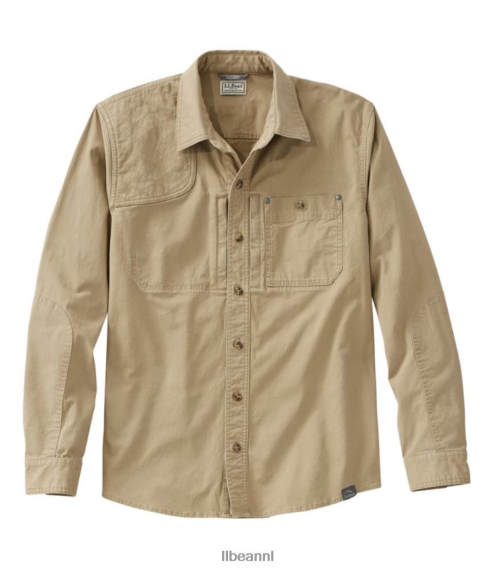 L.L.Bean Heren stretch-shirt doornstruik uitrusting voor buiten VT0641747