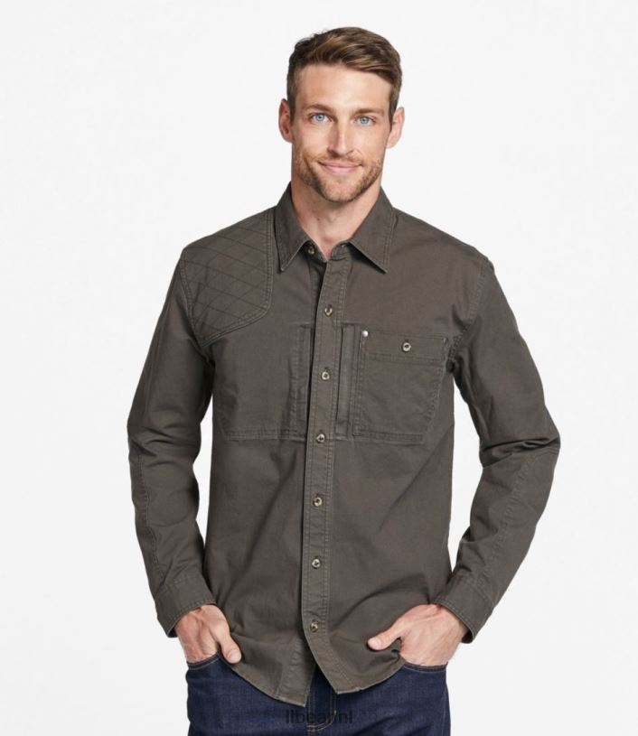 L.L.Bean Heren stretch-shirt doornstruik uitrusting voor buiten VT0641747