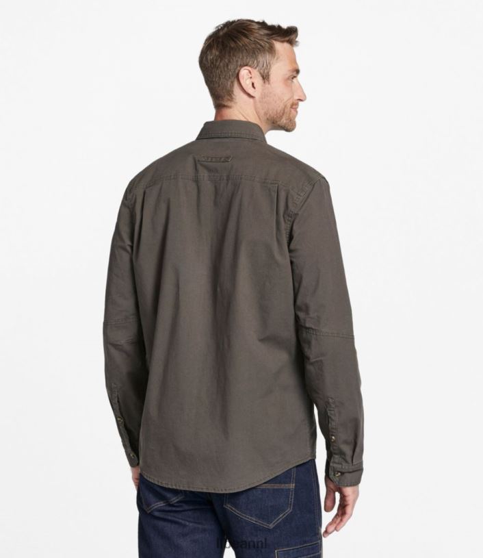 L.L.Bean Heren stretch-shirt doornstruik uitrusting voor buiten VT0641747