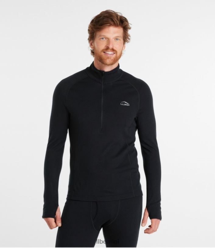 L.L.Bean Heren cresta middelzware 250 top met kwartrits regenwoud kleding VT0646619