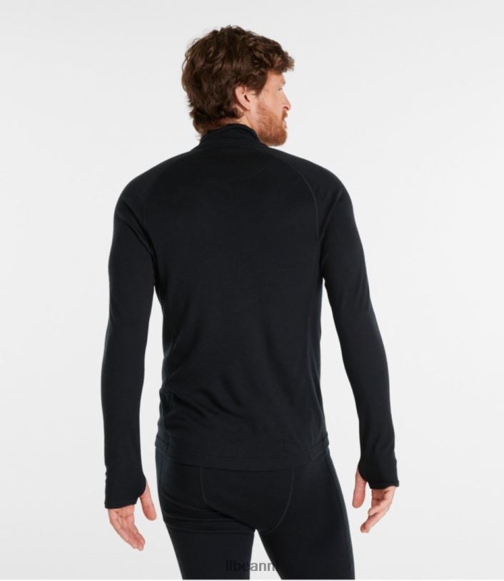 L.L.Bean Heren cresta middelzware 250 top met kwartrits regenwoud kleding VT0646619