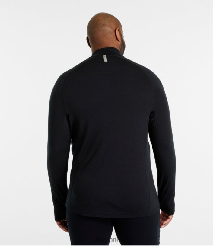 L.L.Bean Heren cresta middelzware 250 top met kwartrits regenwoud kleding VT0646619