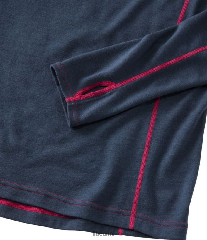 L.L.Bean Heren cresta middelzware 250 top met kwartrits regenwoud kleding VT0646619